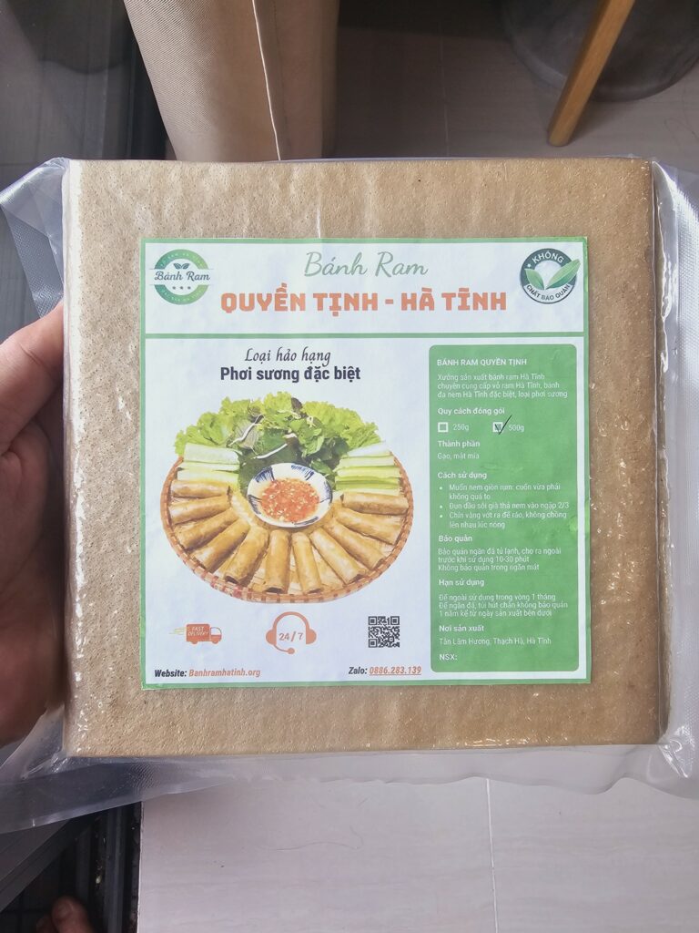 Bánh đa nem Hà Tĩnh